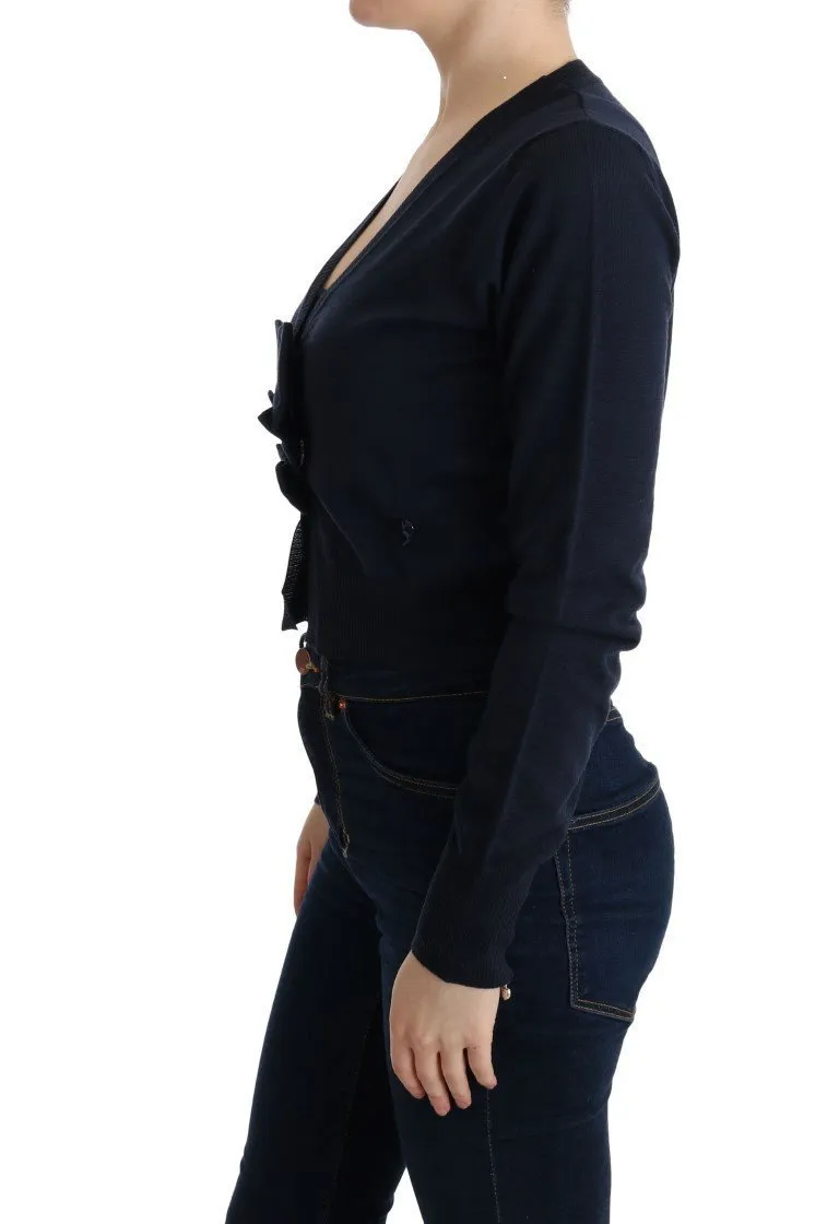 Blue Lana Wool Sweater