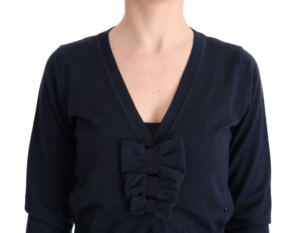 Blue Lana Wool Sweater