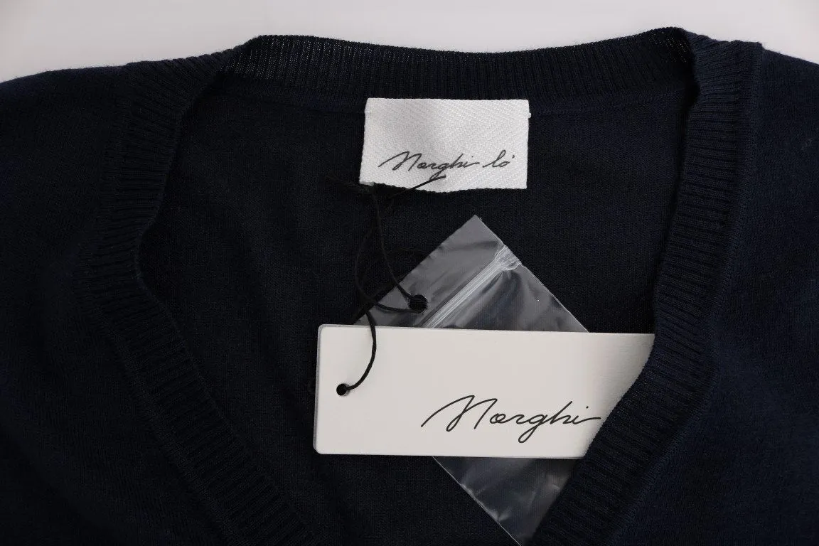 Blue Lana Wool Sweater