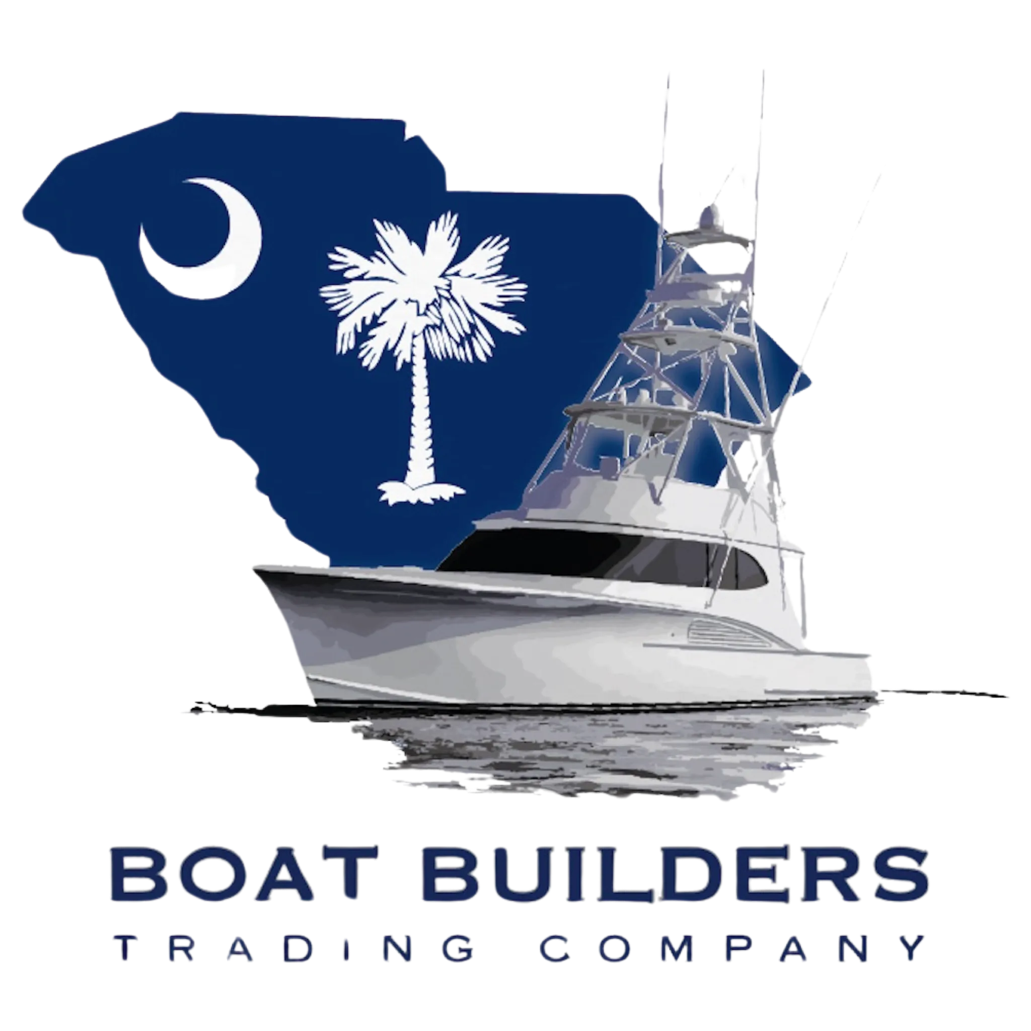 Boat Builders Trading  South Carolina Flag 58' Sportfish - LS