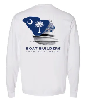 Boat Builders Trading  South Carolina Flag 58' Sportfish - LS