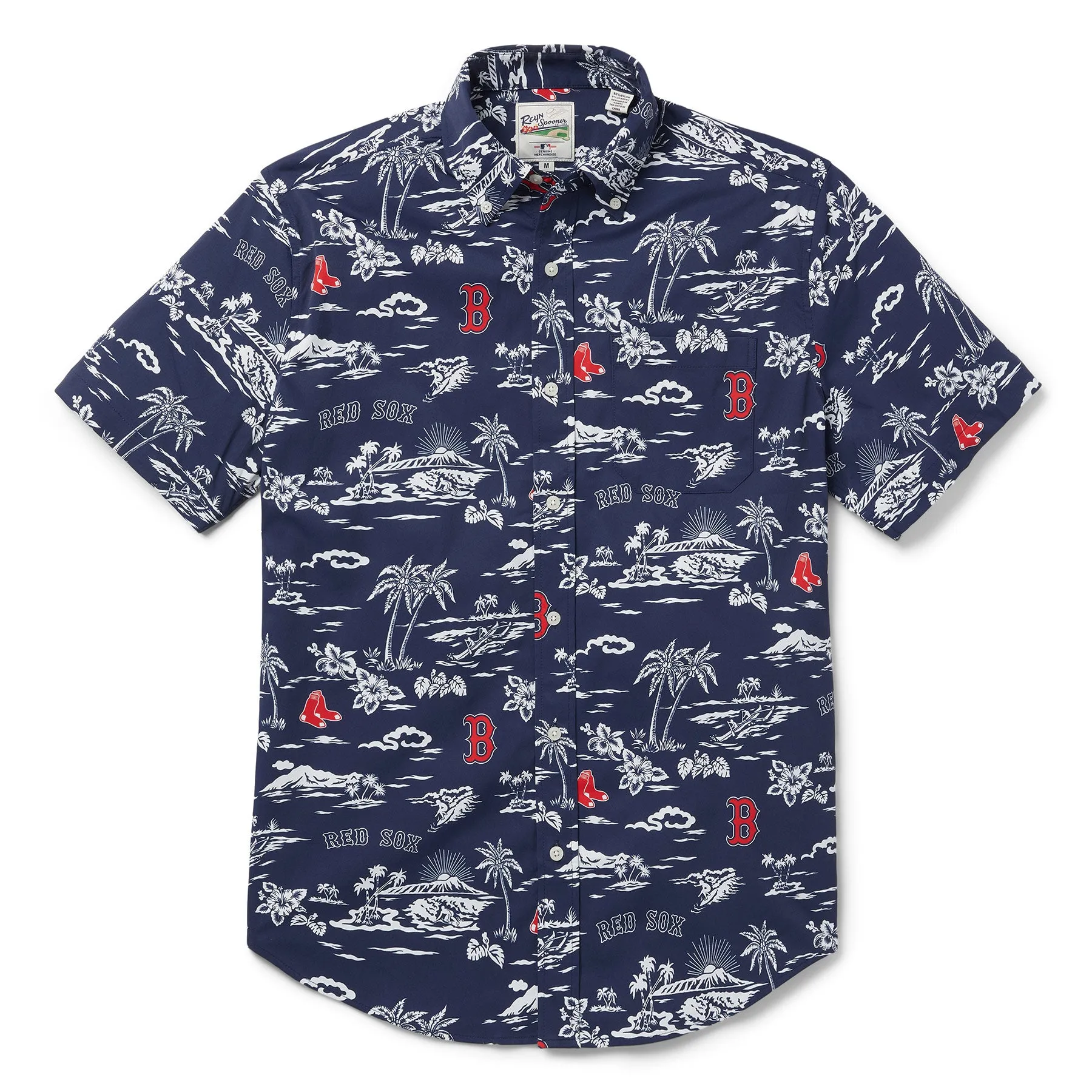 BOSTON RED SOX KEKAI PERFORMANCE BUTTON FRONT