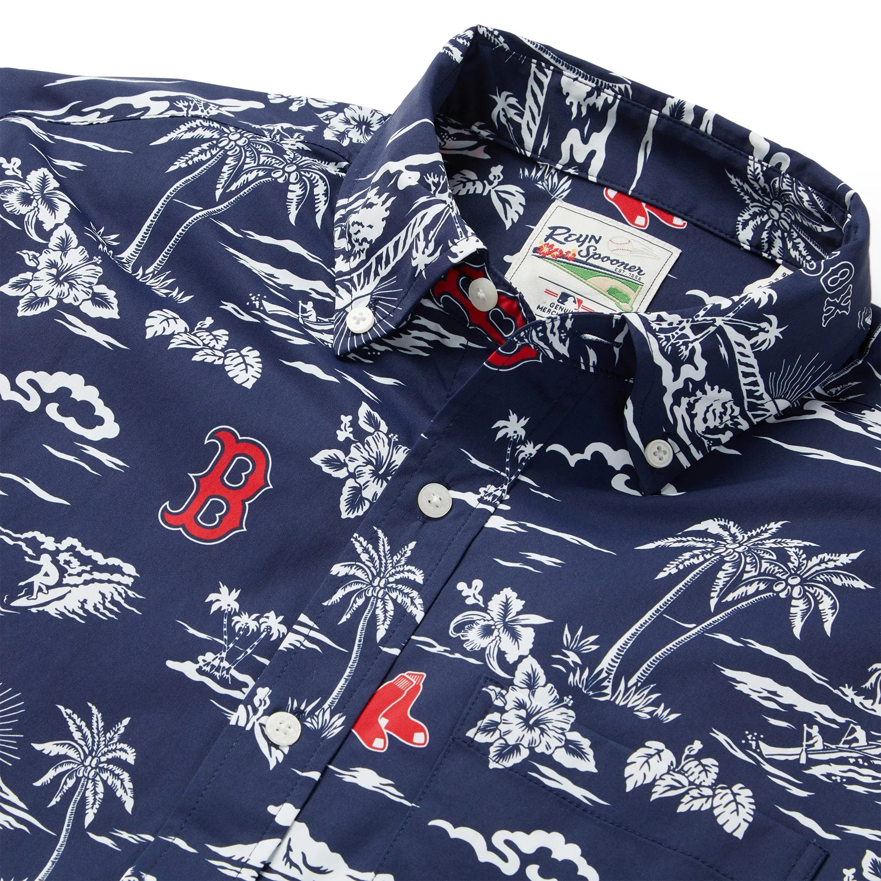 BOSTON RED SOX KEKAI PERFORMANCE BUTTON FRONT