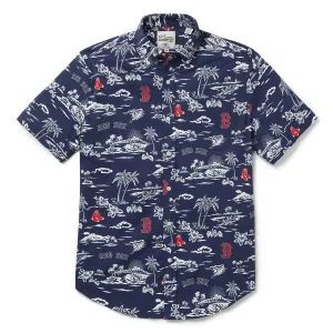 BOSTON RED SOX KEKAI PERFORMANCE BUTTON FRONT