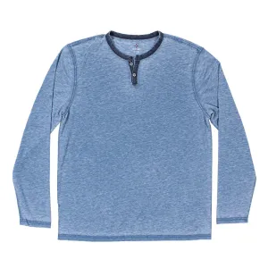 Bowery Burnout Long Sleeve Slit Tee