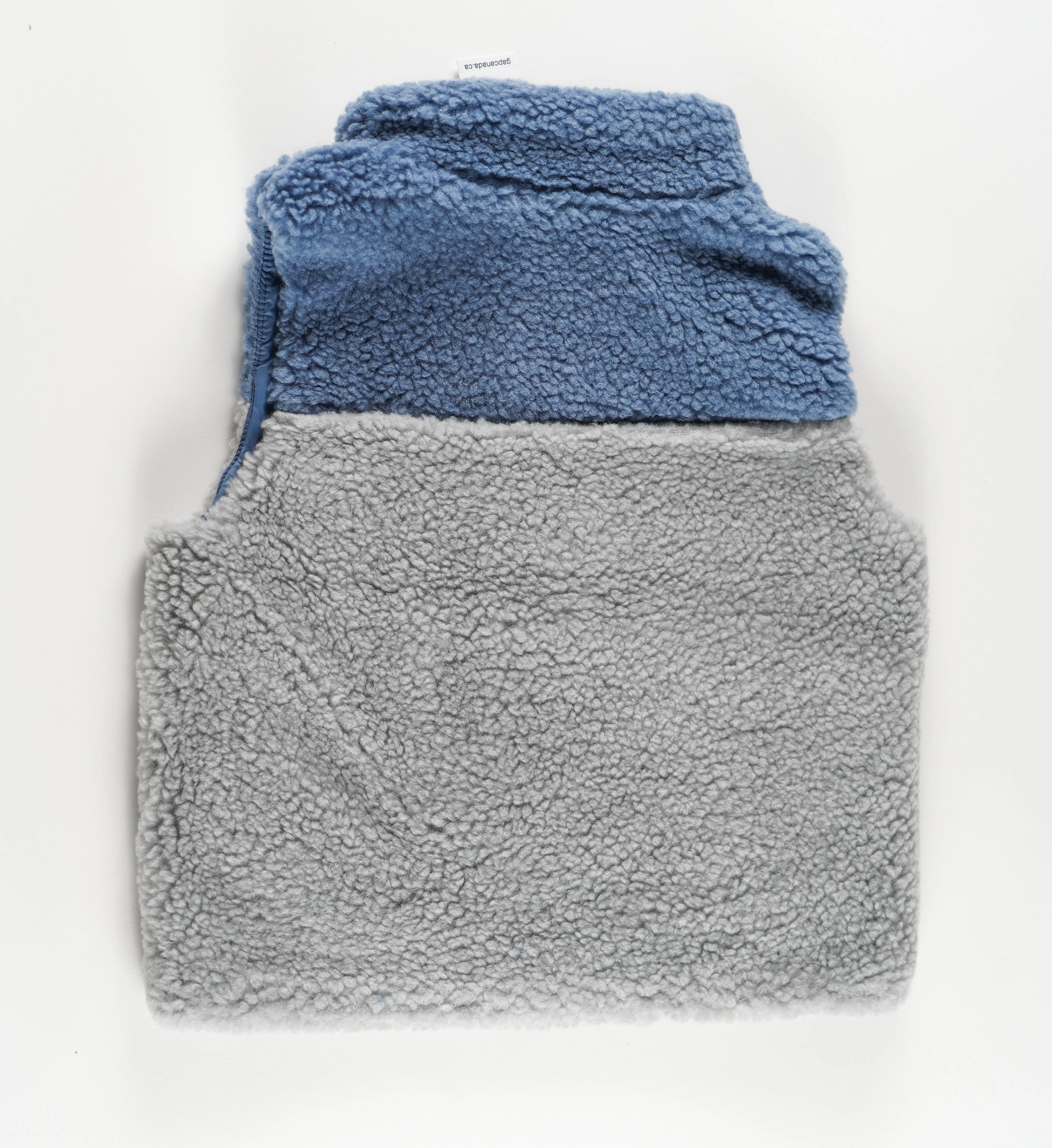 BOY SIZE 2 YEARS - Baby GAP, Sherpa Fleece Zippered Vest NWT B3