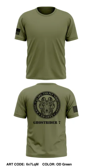 Bravo 2-44 ADA Ghostrider 7 Store Core Men's SS Performance Tee - 6x7LqM