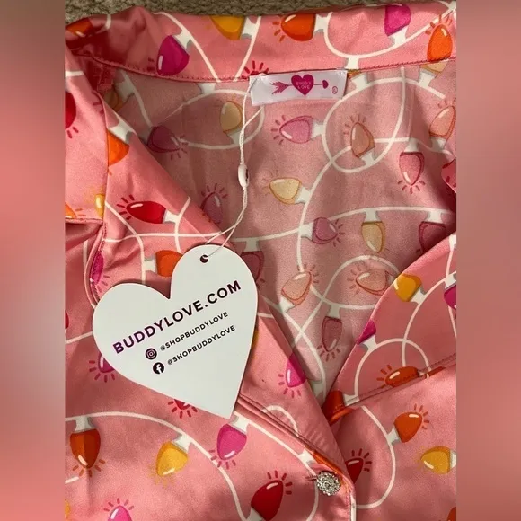 Buddy Love pajamas set in Gumdrop