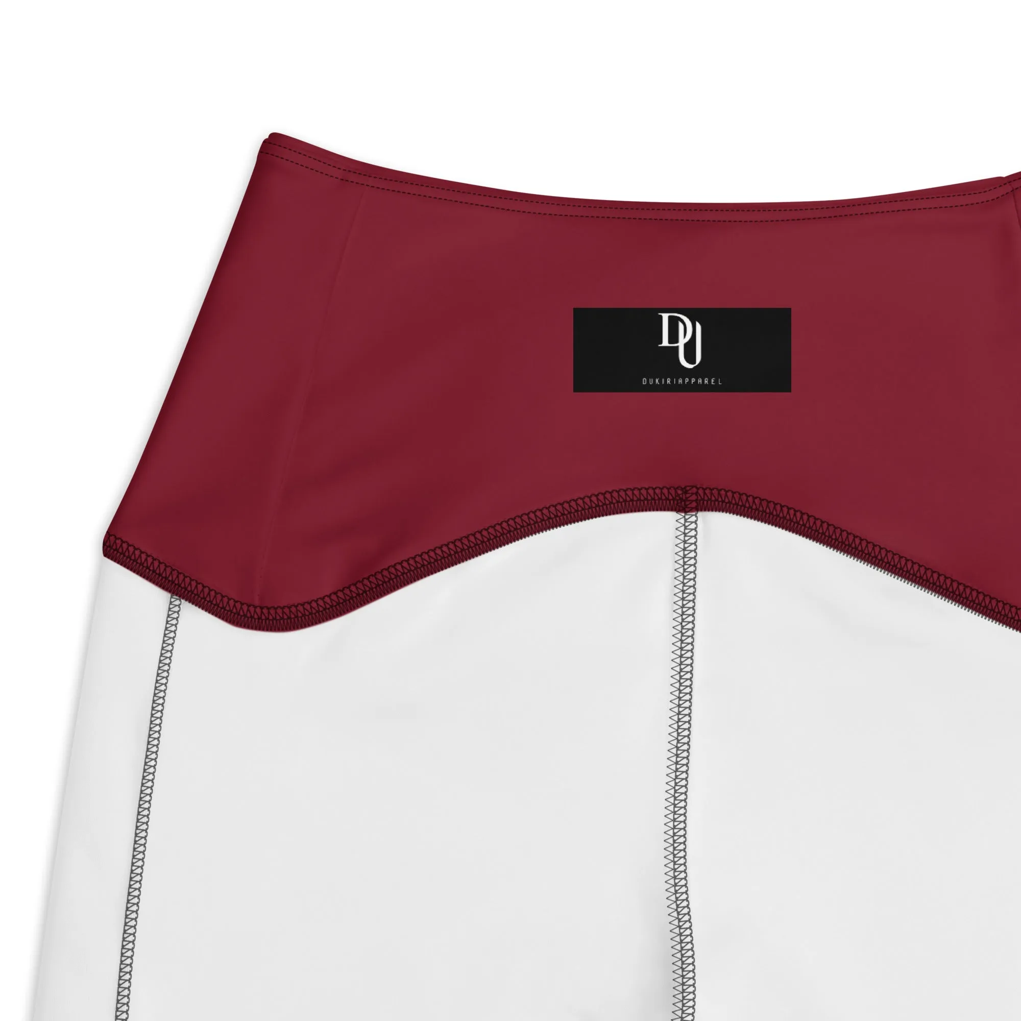 Burgundy Leggings with pockets