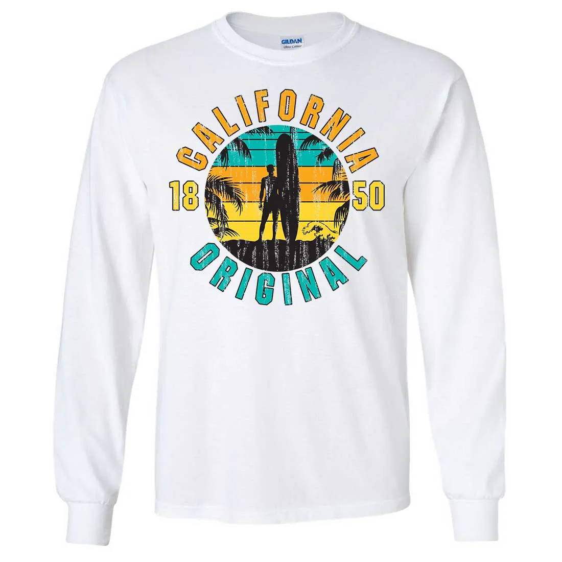 California Original Vintage Surfer Long Sleeve Shirt