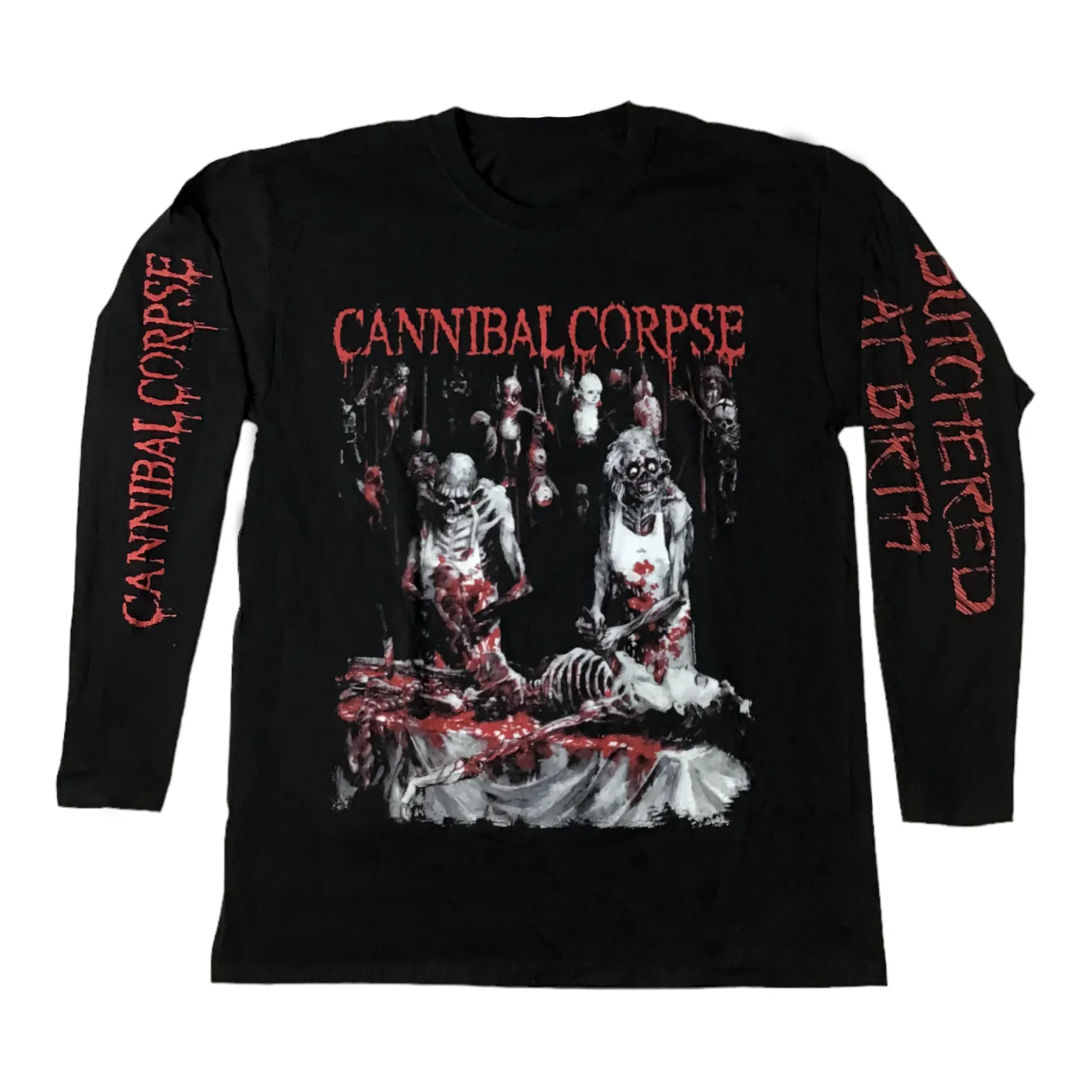 Cannibal Corpse - Butchered At Birth (Explicit Black) long sleeve
