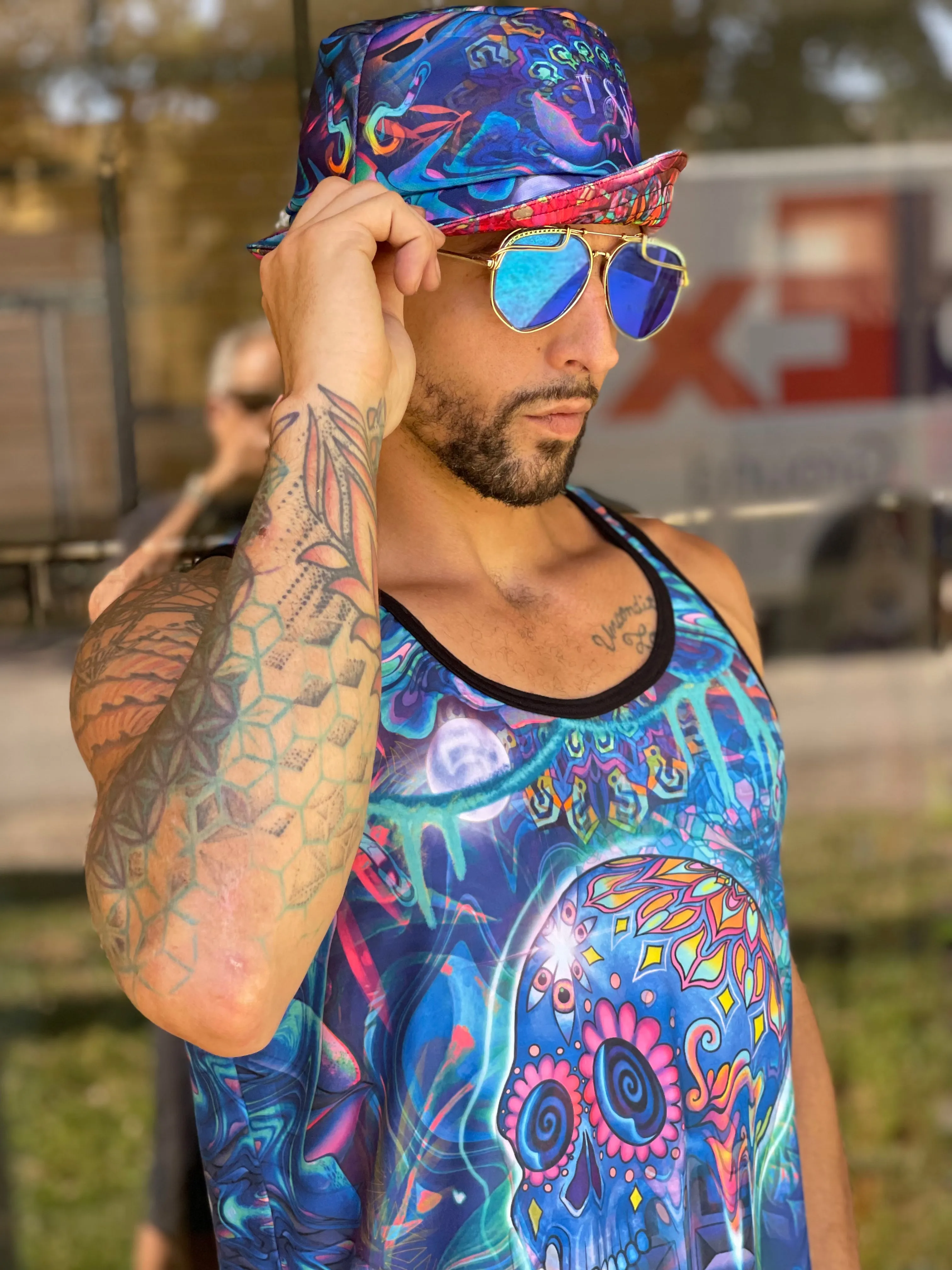 Cinco De Tipper Tank top by Morgan Warren