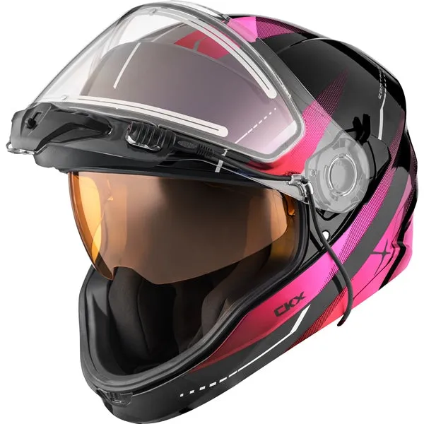 CKX Contact Winter Electric Double Lens Trail Full-Face Helmet - Artik Graphic