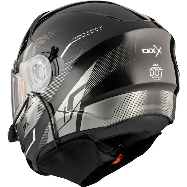 CKX Contact Winter Electric Double Lens Trail Full-Face Helmet - Artik Graphic