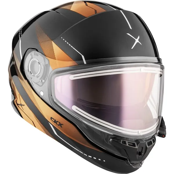 CKX Contact Winter Electric Double Lens Trail Full-Face Helmet - Artik Graphic