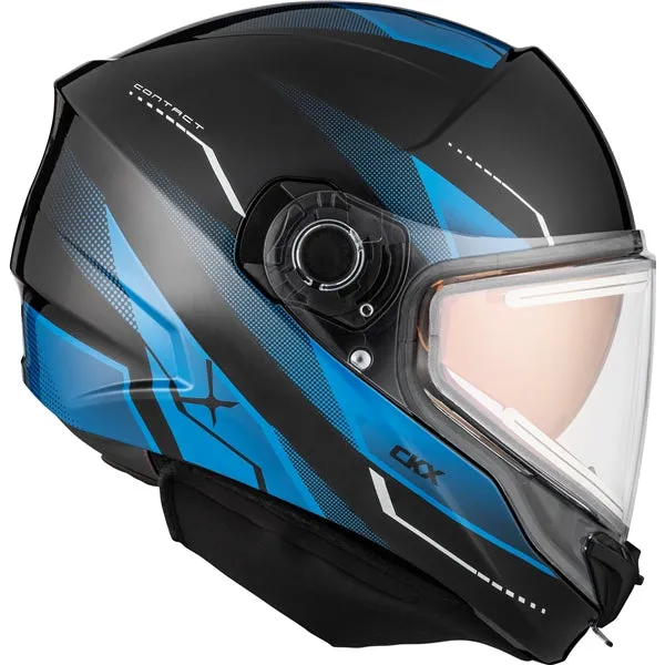 CKX Contact Winter Electric Double Lens Trail Full-Face Helmet - Artik Graphic