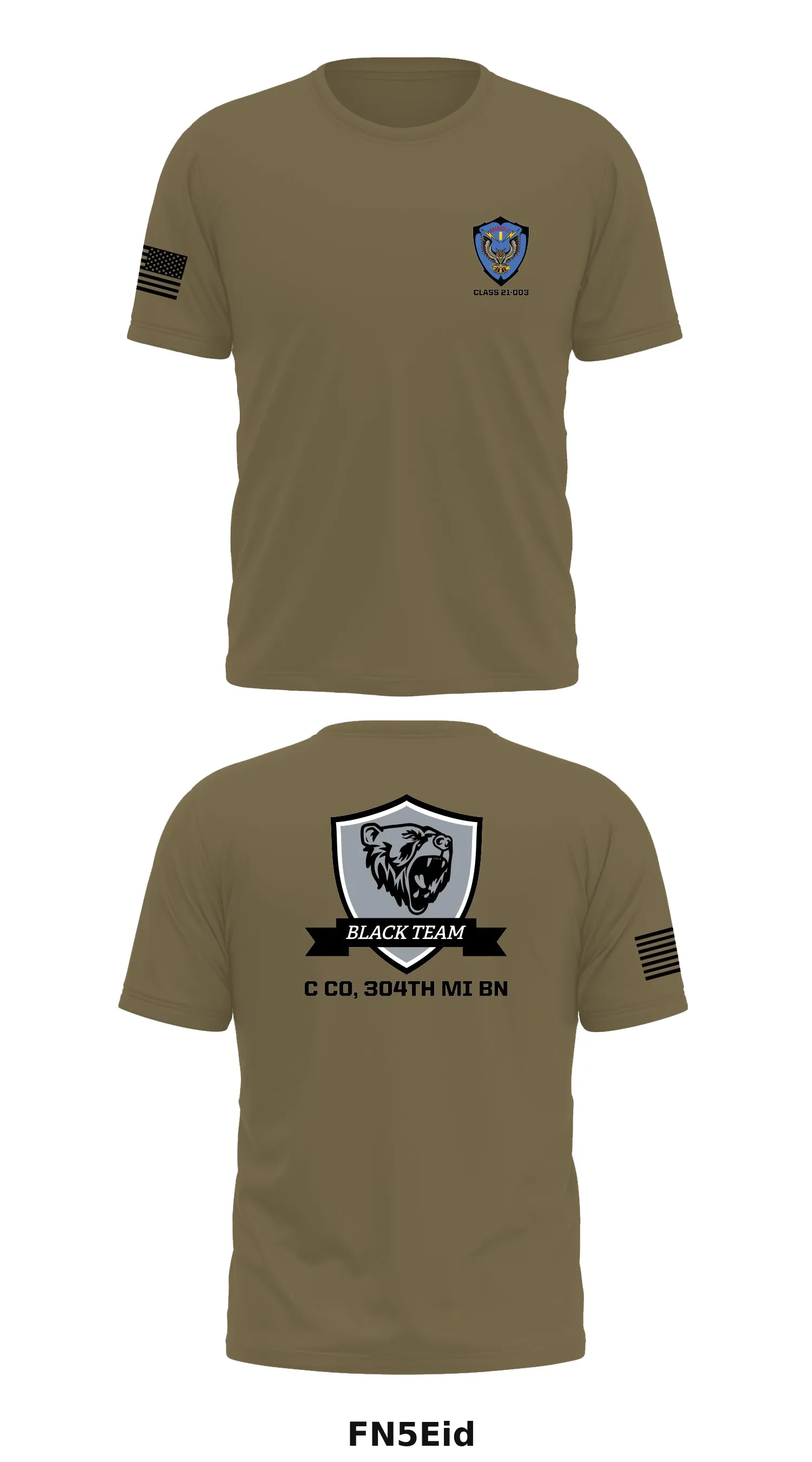 Class 21-003 MI BOLC Store 1 Core Men's SS Performance Tee - FN5Eid
