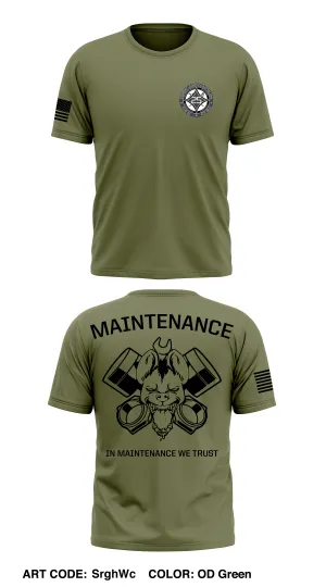 CLB 25 Maintenance RB Store 1 Core Men's SS Performance Tee - SrghWc