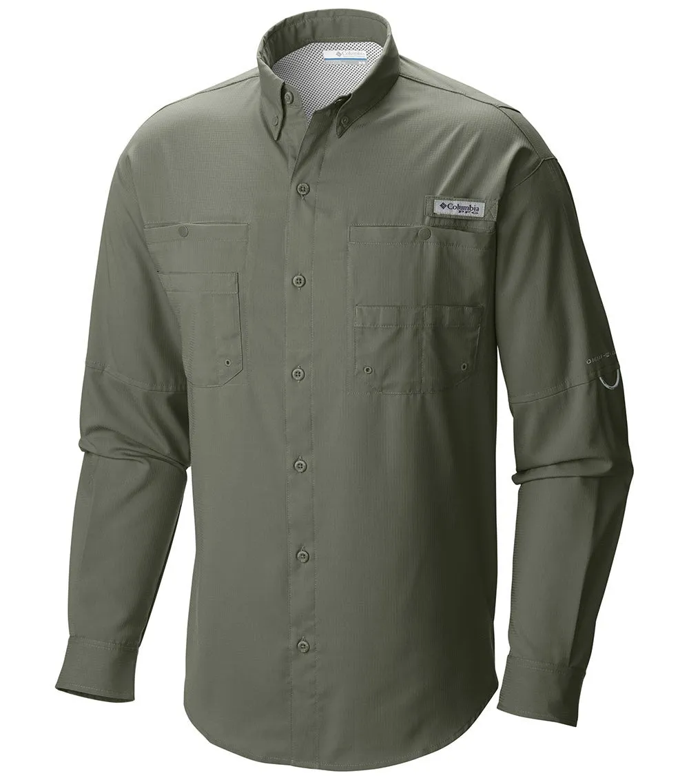 Columbia PFG Tamiami II Long Sleeve Mens Shirt Cypress