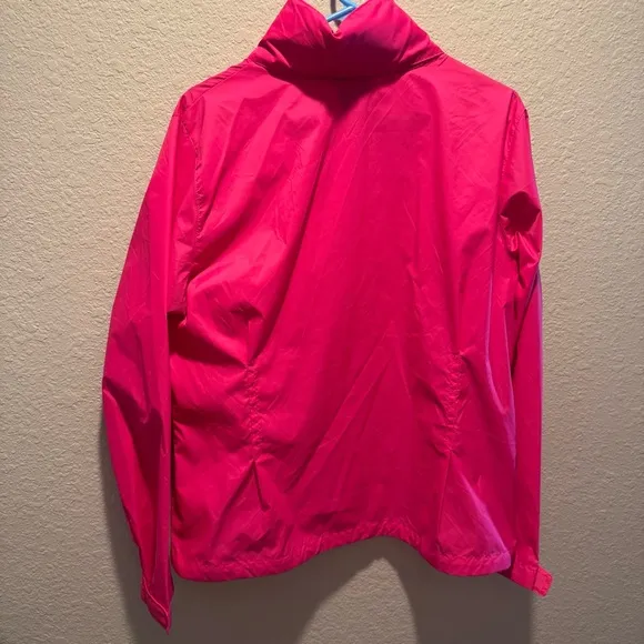 Columbia Women's Hot Pink Jacket size XL Windbreaker