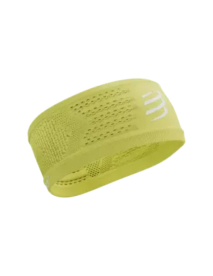 Compressport Unisex's Headband On/Off - Green Sheen