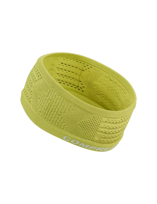 Compressport Unisex's Headband On/Off - Green Sheen