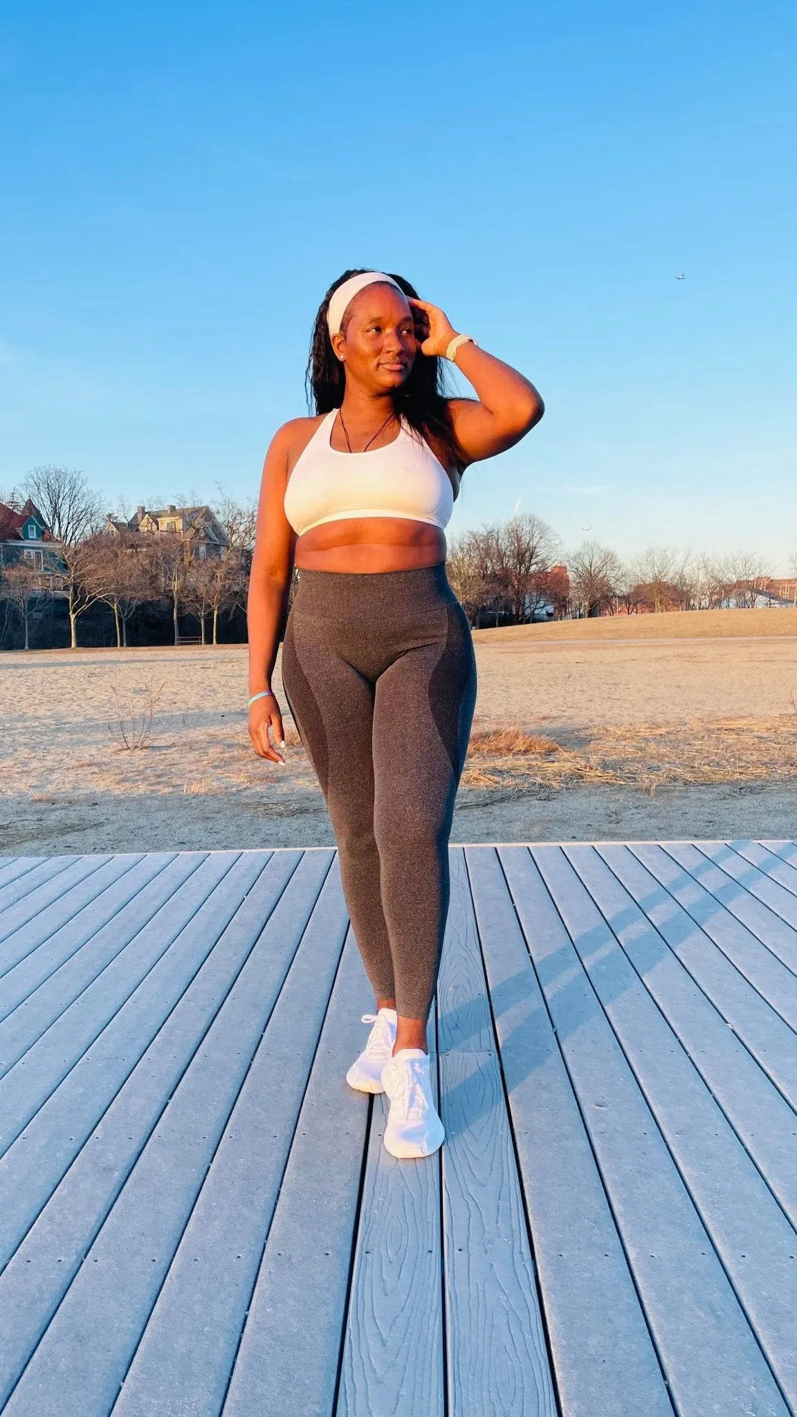 Contour Seamless Legging in Grey