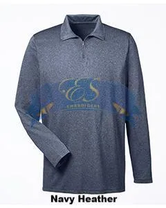 Cool & Dry Heathered Performance Quarter-Zip