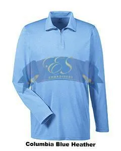 Cool & Dry Heathered Performance Quarter-Zip