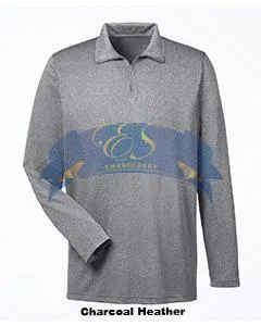 Cool & Dry Heathered Performance Quarter-Zip