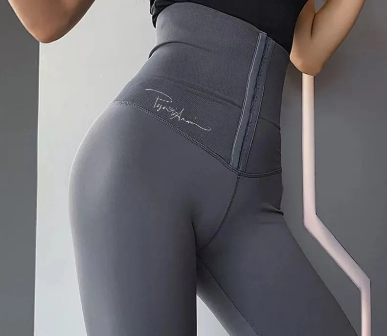 Corset Tights - Gray