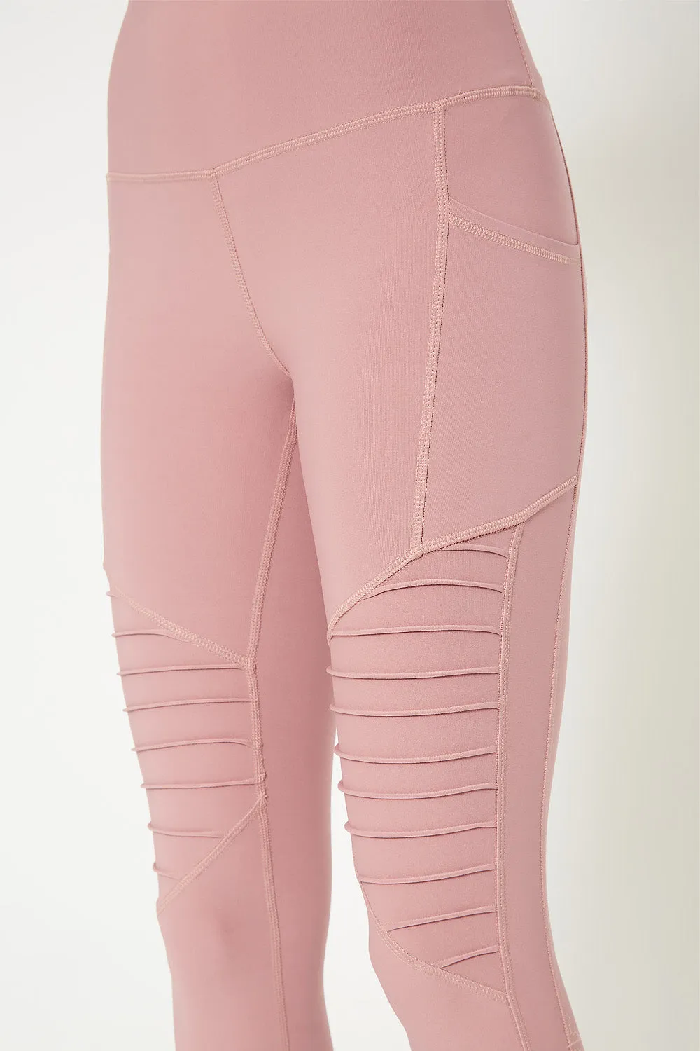 Cover Girl label high rise leggings