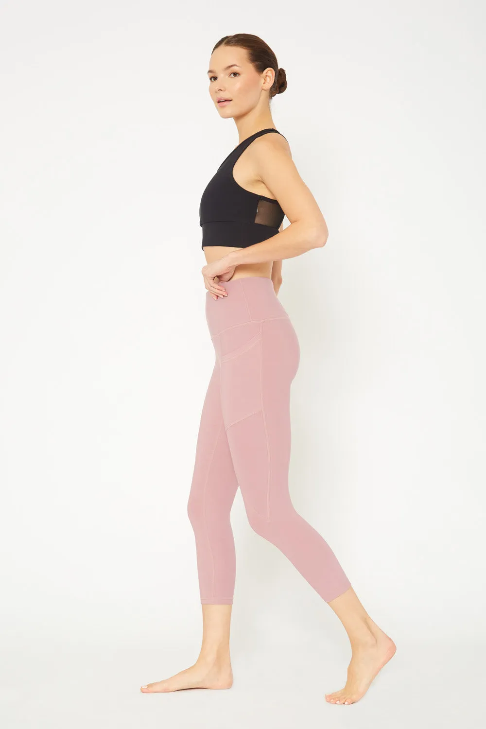 Cover Girl label high rise leggings