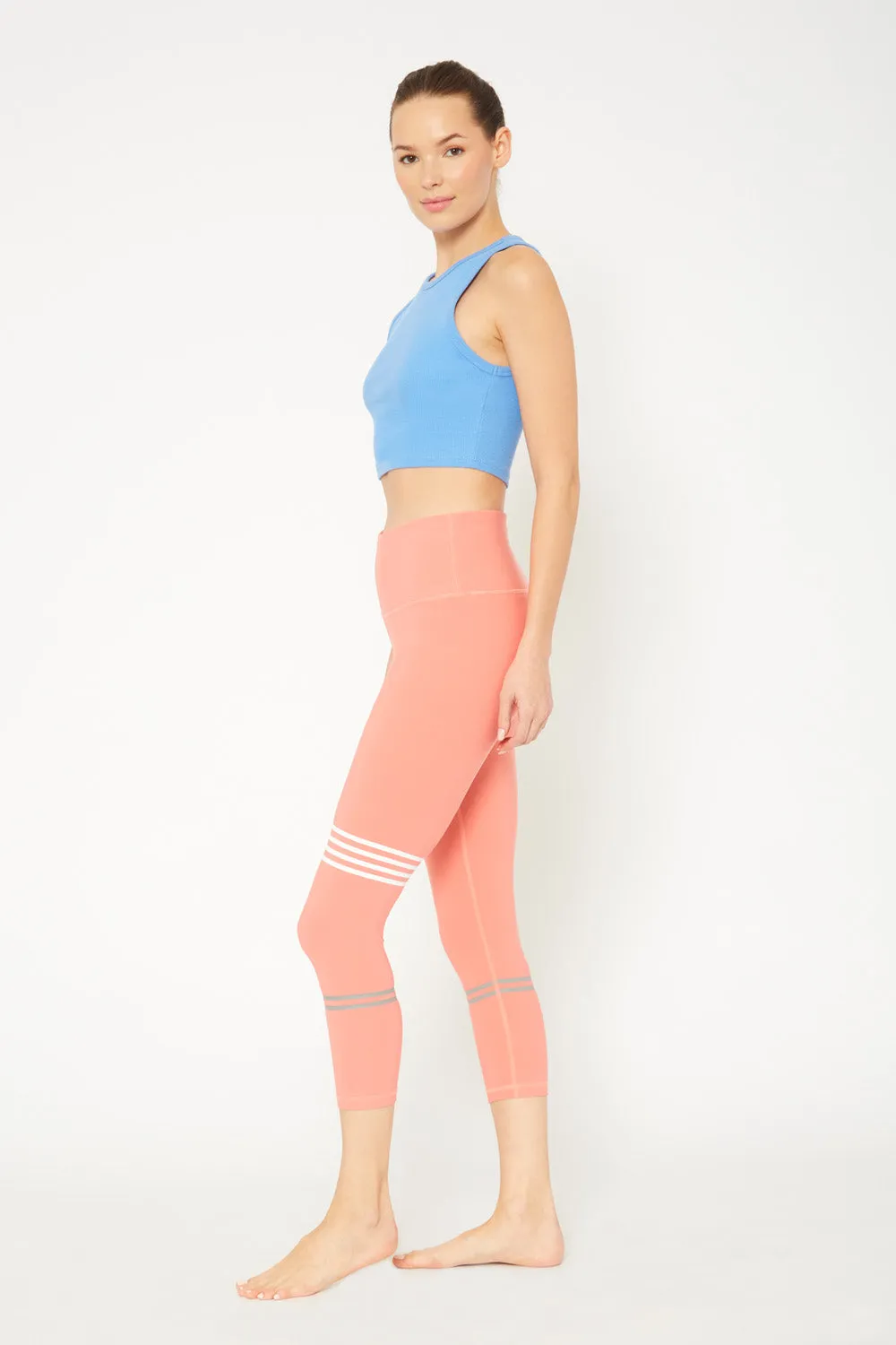 Cover Girl label mid rise 7/8 leggings