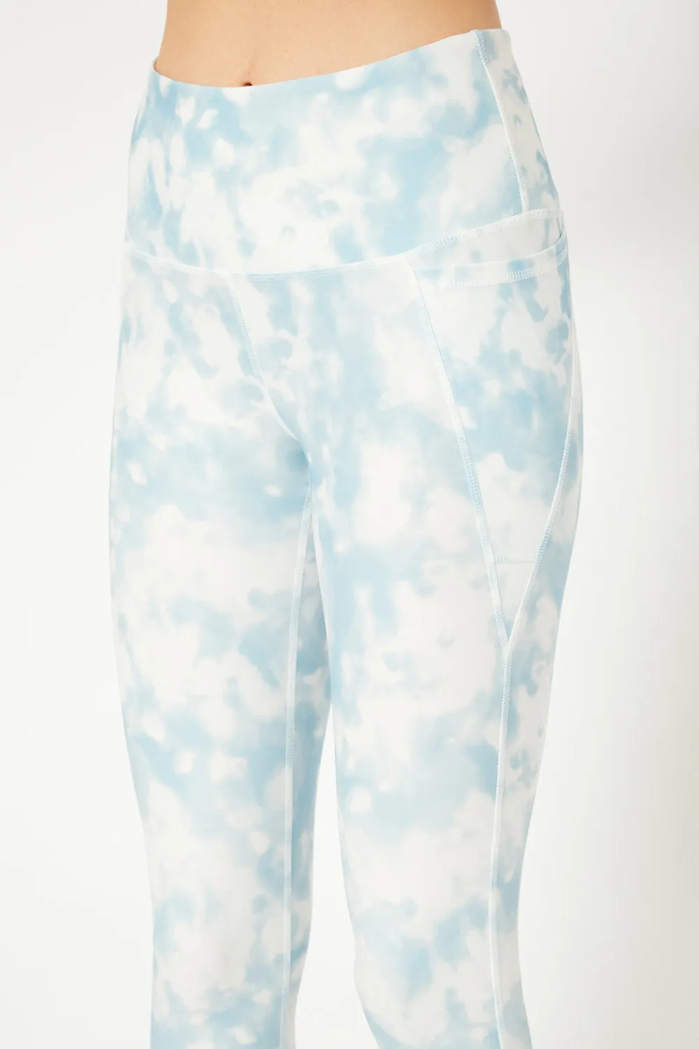 Cover Girl label mid rise 7/8 leggings