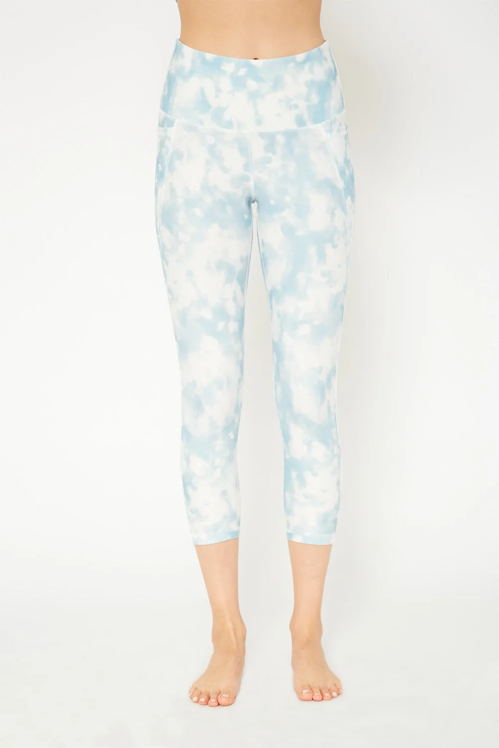 Cover Girl label mid rise 7/8 leggings