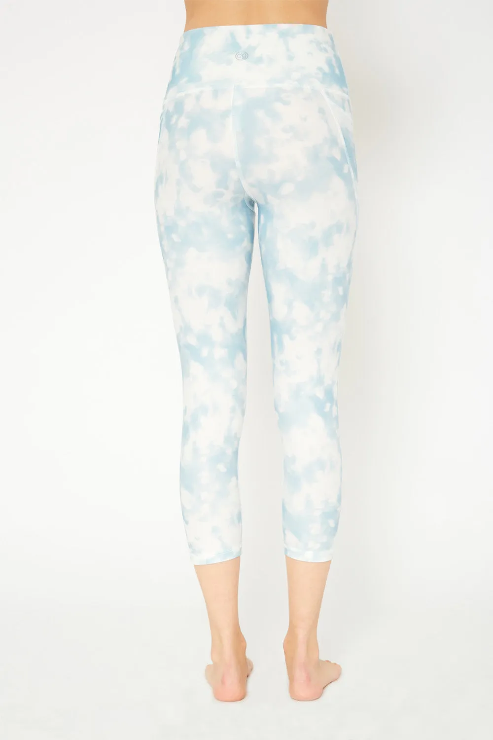 Cover Girl label mid rise 7/8 leggings