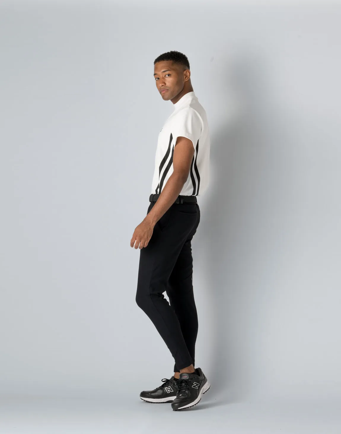 CRONOS BLACK STRETCH PANTS【BLACK×BLACK】