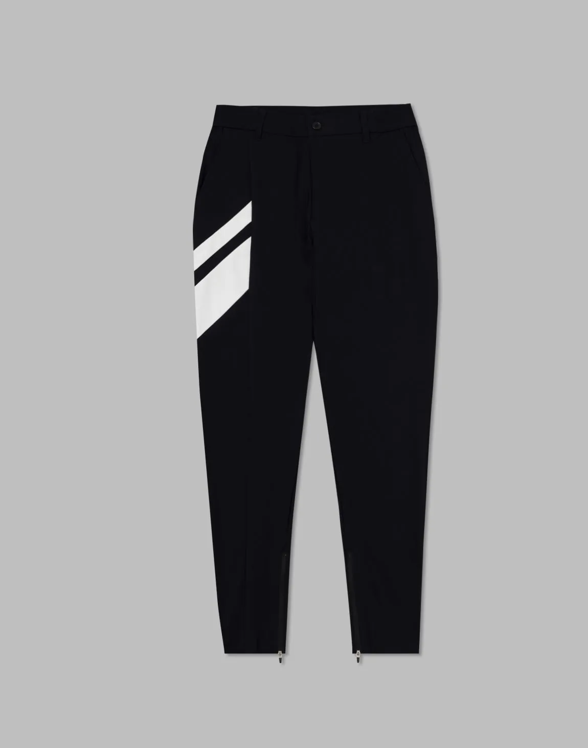 CRONOS BLACK STRETCH PANTS【BLACK×WHITE】