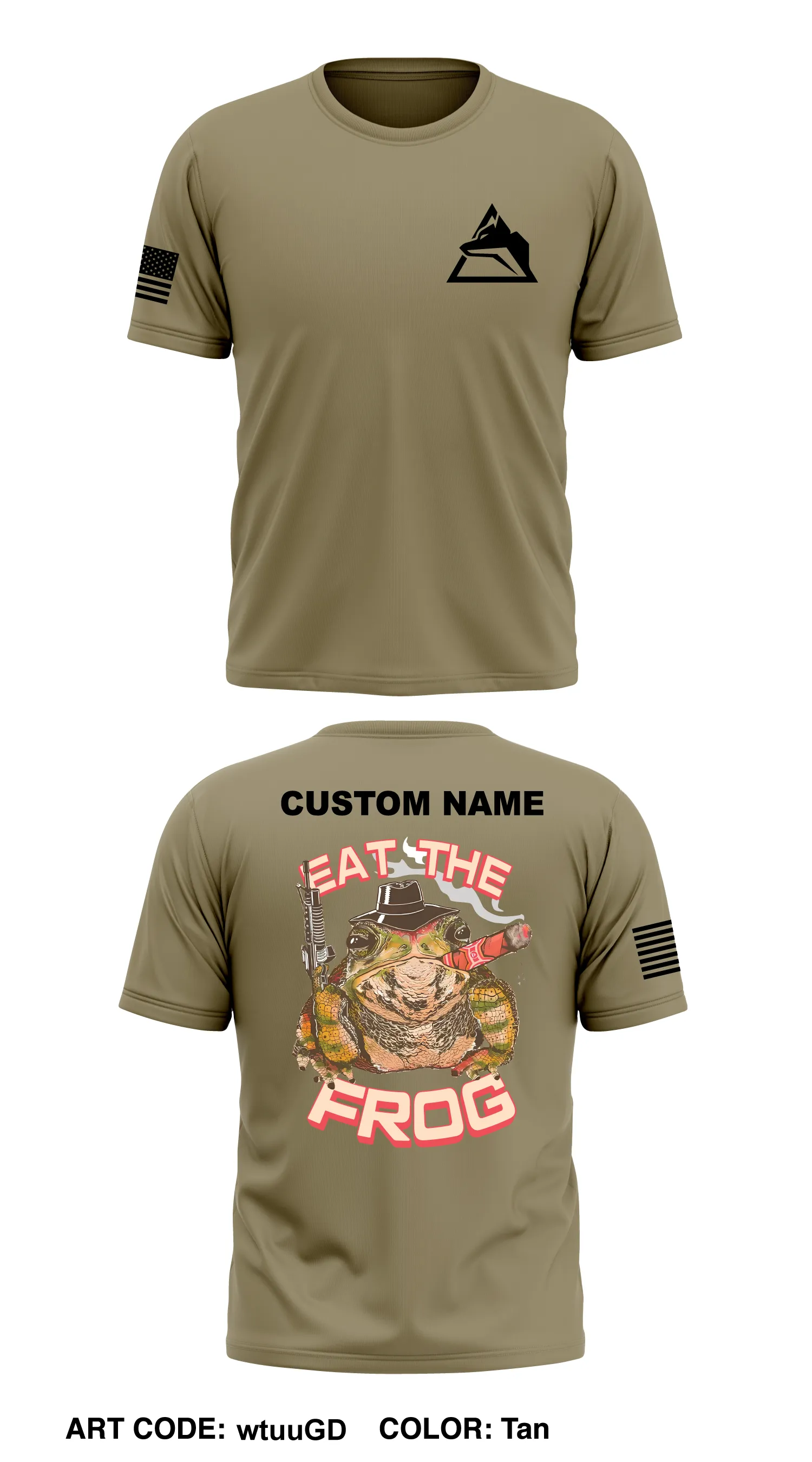 Custom - B CO, 3-67AR Core Men's SS Performance Tee - wtuuGD