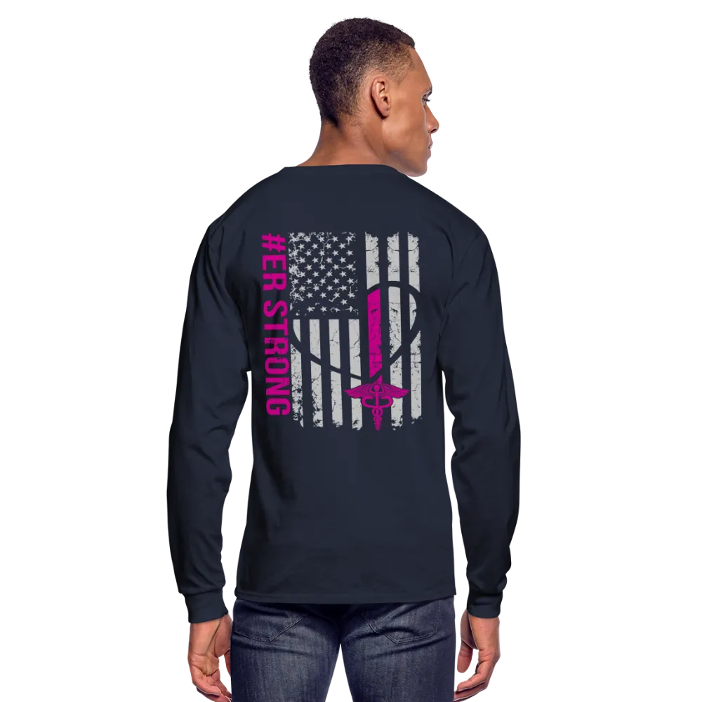 Danielle #ER STRONG Men's Long Sleeve T-Shirt