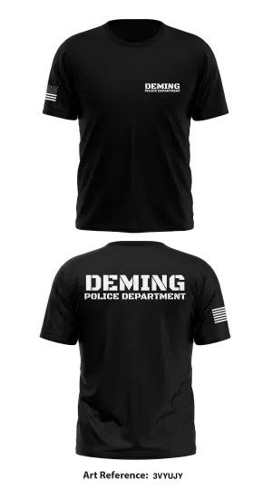 Deming Police Department  Store 1 Core Men's SS Performance Tee - 3vYuJY