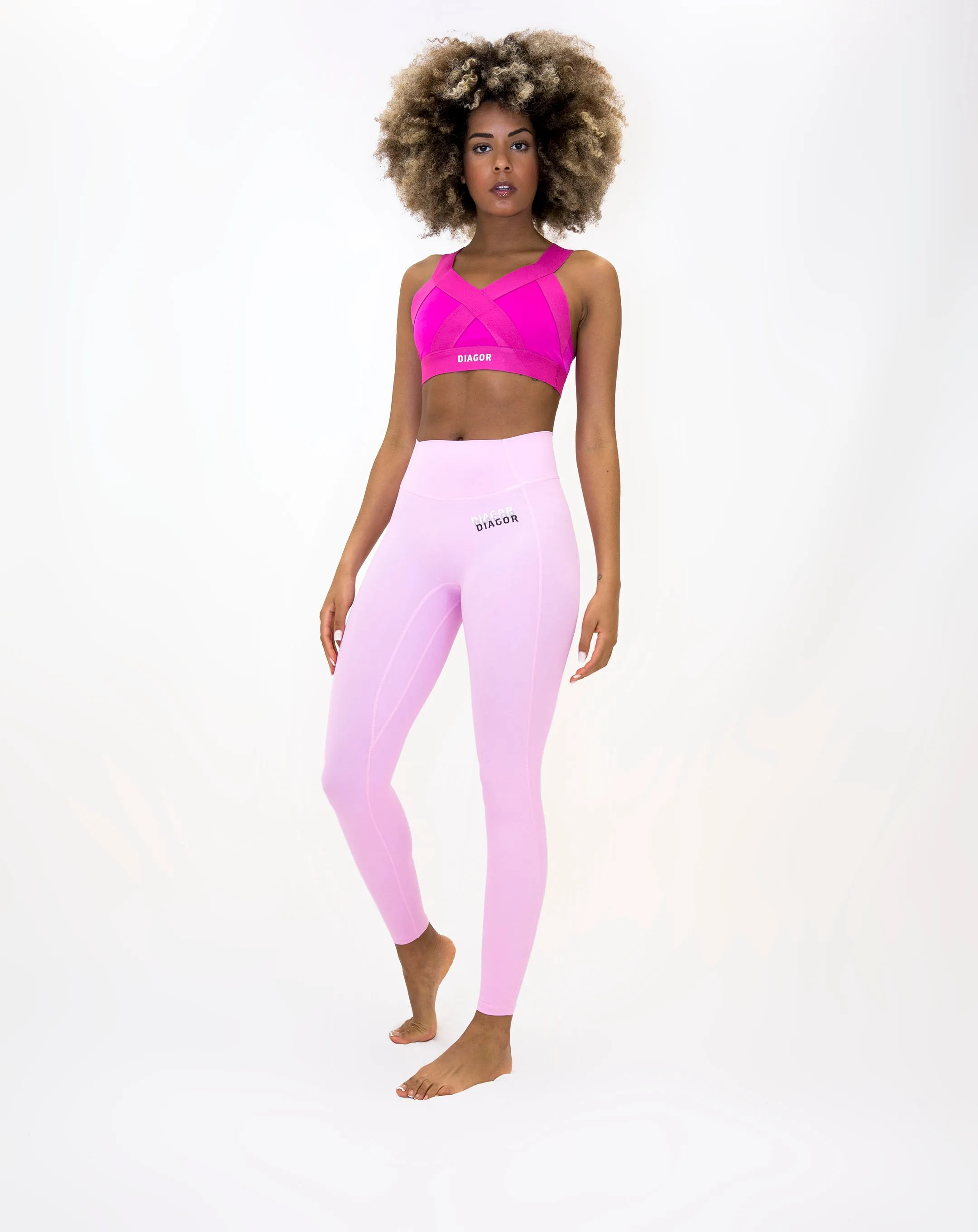 Diagor Chelsea 7/8 High Waist Compression Leggings