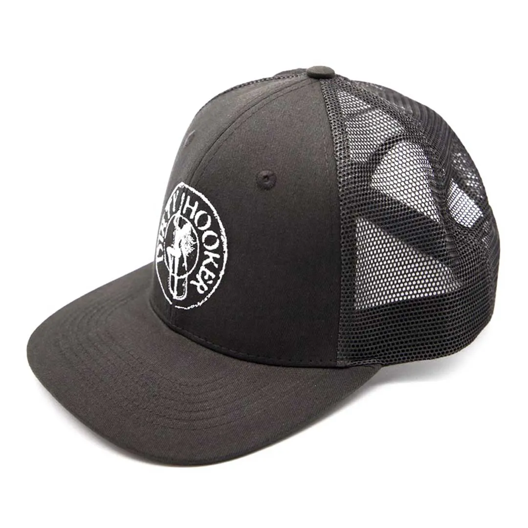 Dirty Hooker COMBO: Charcoal Dry Fit with DH Classic White & Premium Charcoal Hat