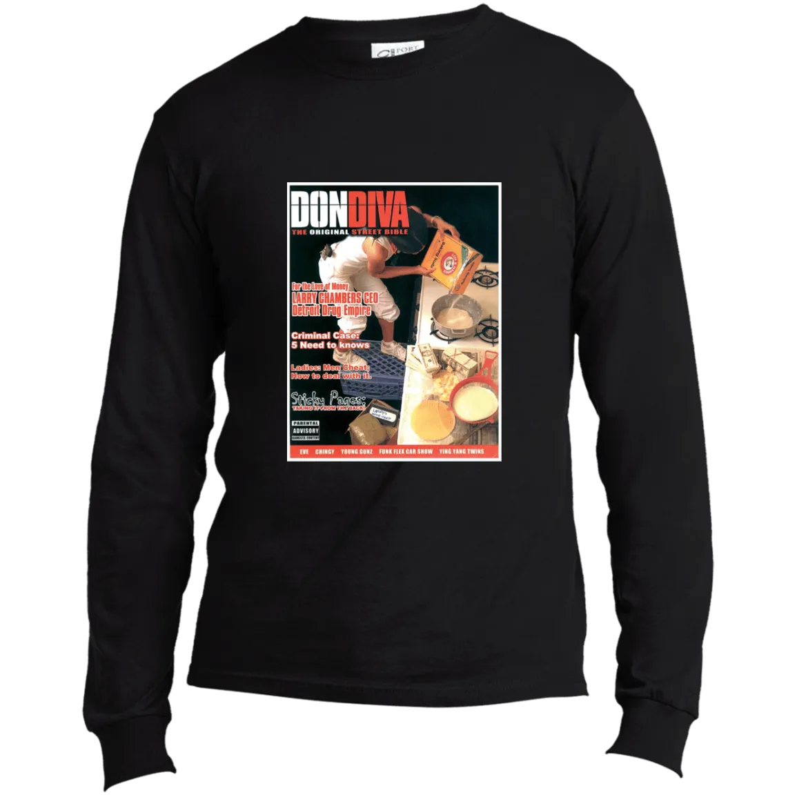 Don Diva Long Sleeve T-Shirt - DD15