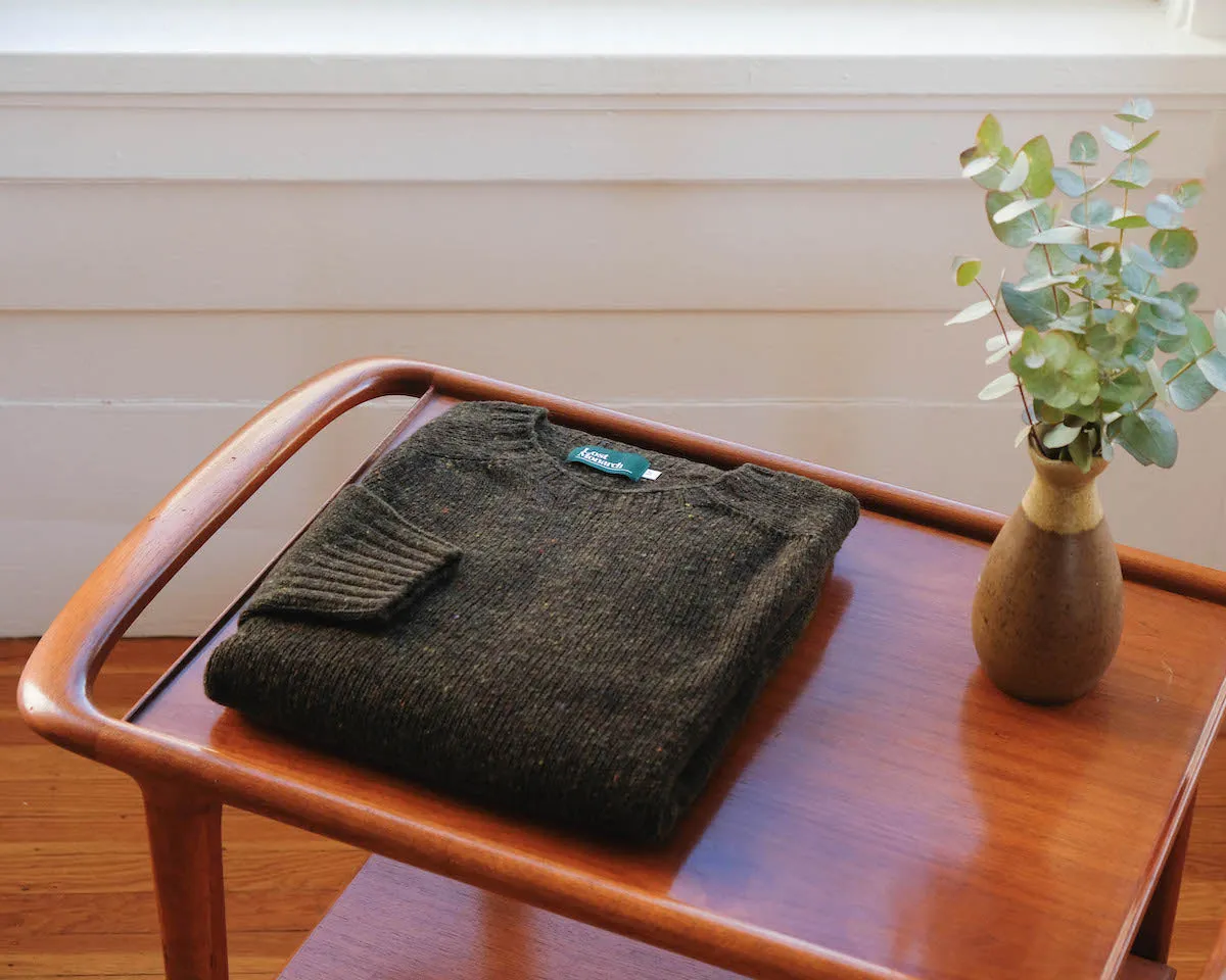 Donegal Sweater in Moss