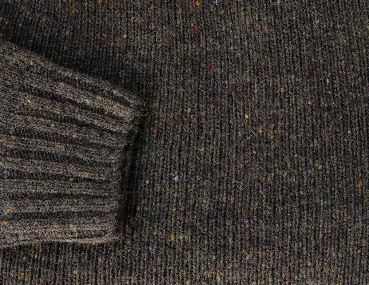Donegal Sweater in Moss