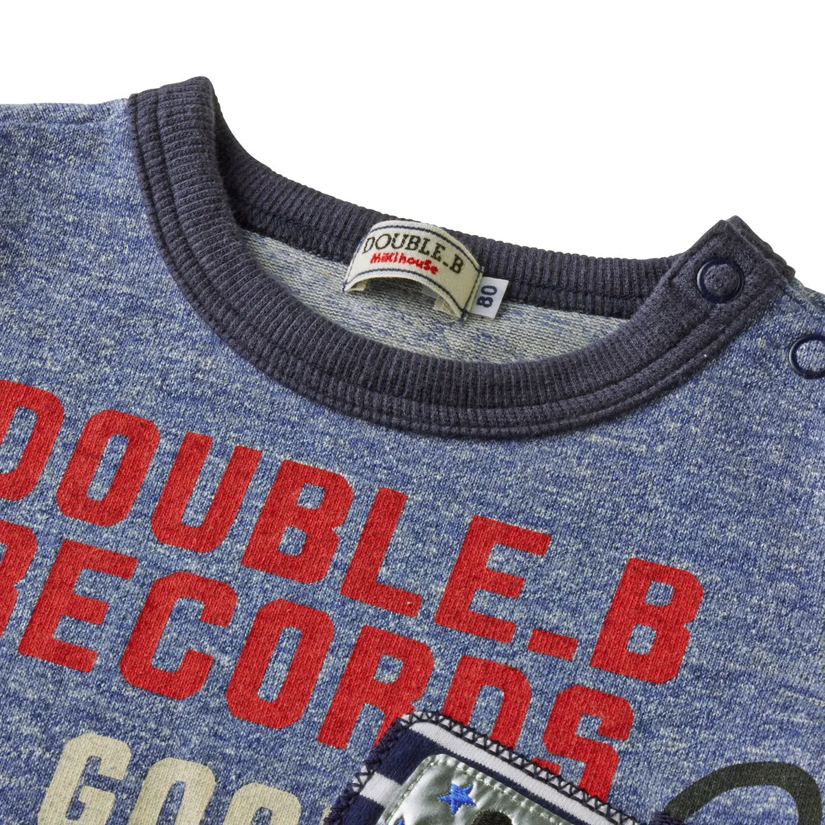DOUBLE B Music Player Long Sleeve Tee