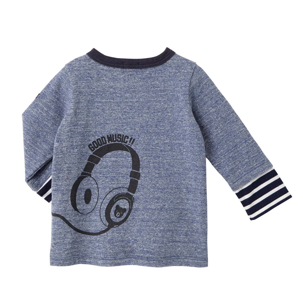 DOUBLE B Music Player Long Sleeve Tee