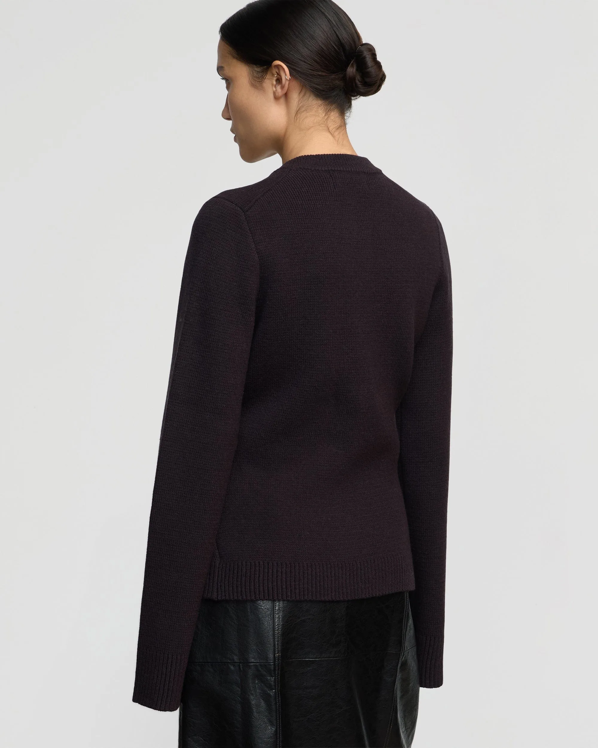 Eames Organic Cotton-Wool Button Cardigan
